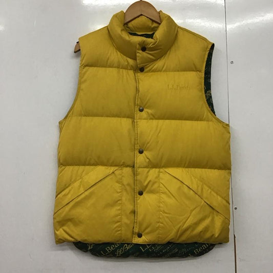 エルエルビーン L.L.Bean ベスト ベスト ダウンベスト S 無地 黄 / イエロー /  メンズ USED 古着 中古 10144743