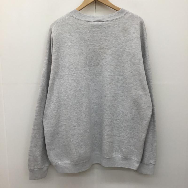 リー Lee トレーナー 長袖 USA製 XL プリント 灰 / グレー /  メンズ USED 古着 中古 10142327