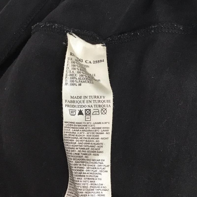 ディーゼル DIESEL Tシャツ 半袖 半袖カットソー プリントTシャツ クルーネックカットソー M プリント 黒 / ブラック /  メンズ USED 古着 中古 10126234