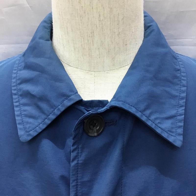 エディーバウアー Eddie Bauer ジャケット、上着 ジャケット、ブレザー ロングジャケット カラージャケット アウター S 無地 青 / ブルー /  メンズ USED 古着 中古 10118633
