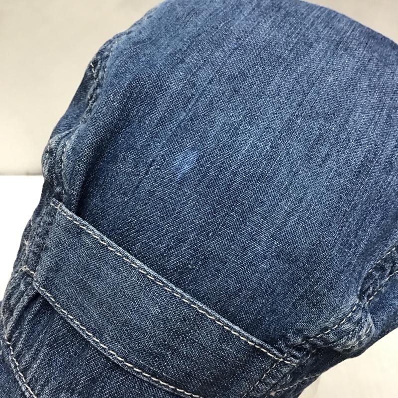 エンジニアードガーメンツ Engineered Garments 帽子 キャップ デニム ワークキャップ 無地 青 / ブルー /  メンズ USED 古着 中古 10120894