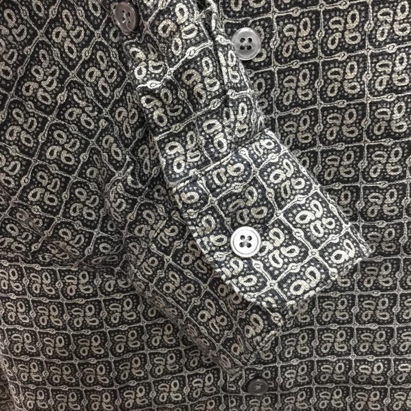 古着 USED シャツ、ブラウス 長袖 長袖シャツ カラーシャツ ポケットシャツ 長袖カットソー プリントシャツ L プリント マルチカラー / マルチカラー /  メンズ USED 古着 中古 10114837