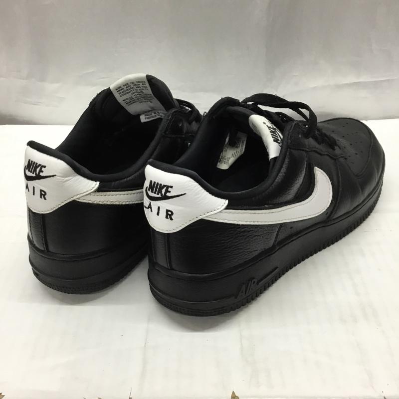 ナイキ NIKE スニーカー スニーカー CQ0492-001 AIR FORCE 1 RETRO QS 27.5cm 27.5cm ロゴ、文字 黒 / ブラック / X 白 / ホワイト /  メンズ USED 古着 中古 10119086