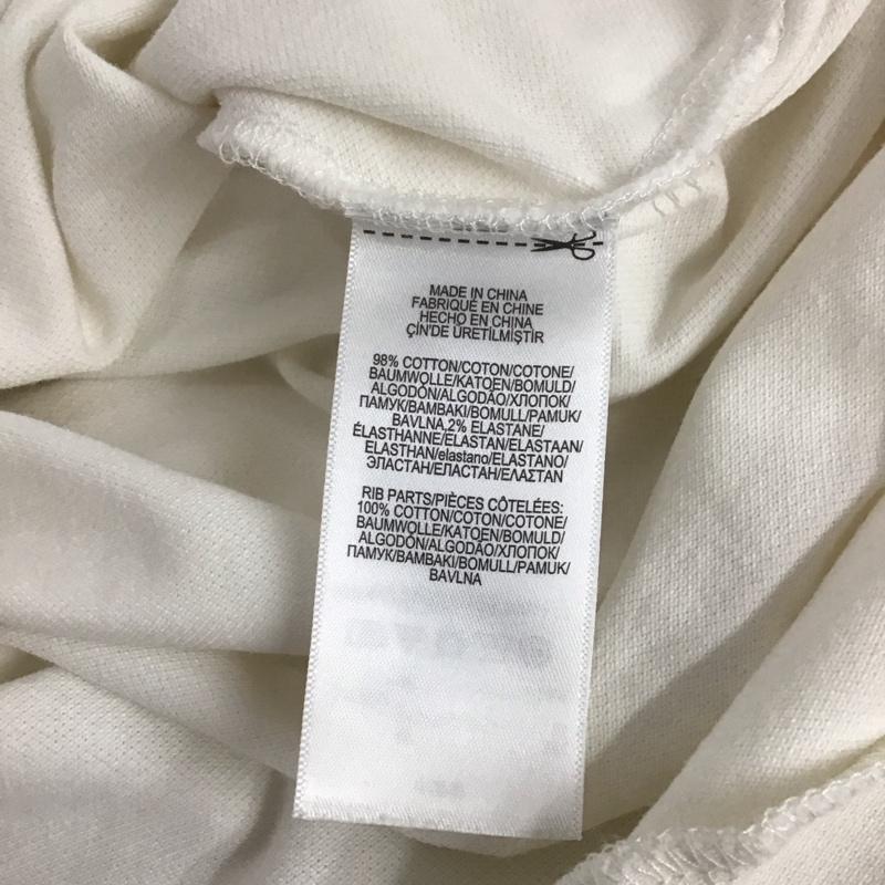 ラルフローレン RALPHLAUREN ワンピース ひざ丈スカート XL ロゴ、文字 白 / ホワイト /  ガールズ USED 古着 中古 10132764