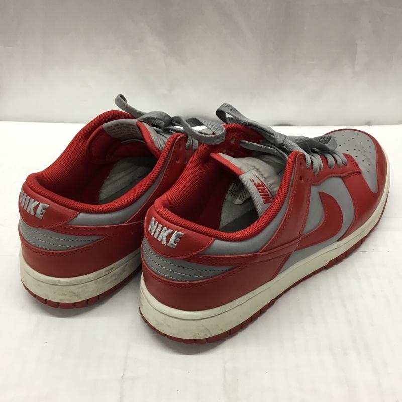 ナイキ NIKE スニーカー スニーカー DD1391 002 DUNK LOW RETRO 27cm 箱有 27.0cm ロゴ、文字 赤 / レッド / X 灰 / グレー /  メンズ USED 古着 中古 10120907