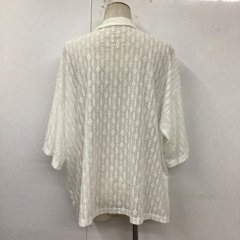アンリラクシング unrelaxing シャツ、ブラウス 半袖 FREE 無地 白 / ホワイト /  メンズ USED 古着 中古 10128339