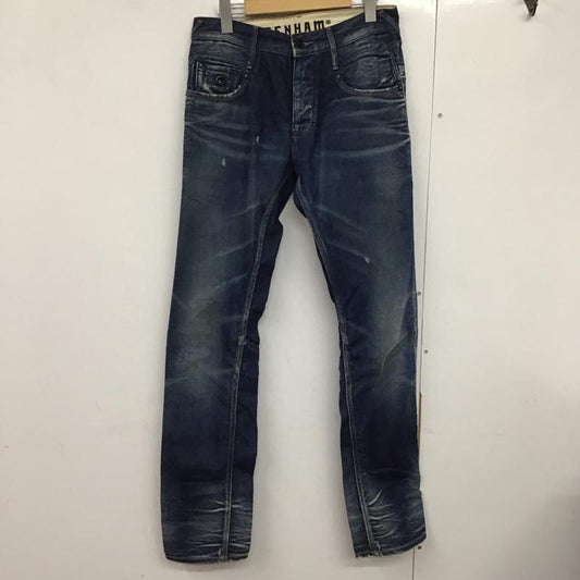 デンハム DENHAM パンツ デニム、ジーンズ 28インチ 無地 インディゴ / インディゴ /  メンズ USED 古着 中古 10141172