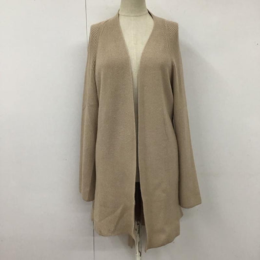 ザラ ZARA カーディガン 長袖 5536 117 711 ガウン S 無地 ベージュ / ベージュ /  レディース USED 古着 中古 10118463