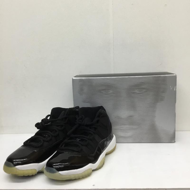 ナイキ NIKE スニーカー スニーカー 136046-041 AIR JORDAN 11 RETRO エアジョーダン11 レトロ スペース ジャム 2000年製 27.0cm ロゴ、文字 黒 / ブラック / X 白 / ホワイト /  メンズ USED 古着 中古 10116032