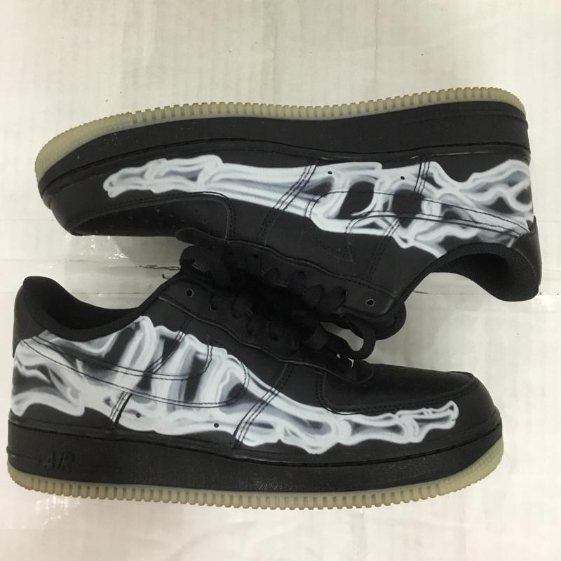 ナイキ NIKE スニーカー スニーカー BQ7541-001 AIR FORCE 1 07 SKELETON QS 26cm 箱有 26.0cm  黒 / ブラック /  メンズ USED 古着 中古 10124198