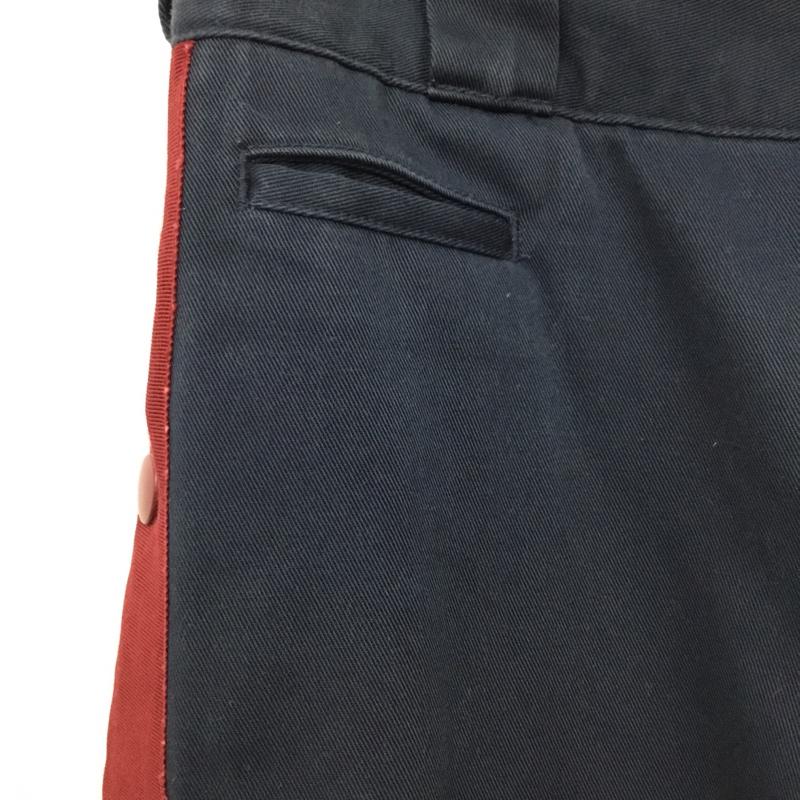 ディッキーズ Dickies パンツ ワークパンツ、ペインターパンツ MYDKP211 17ss sidelinesnapwidepant ワークパンツ カジュアルパンツ ミハラヤスヒロ M 無地 紺 / ネイビー /  メンズ USED 古着 中古 10120295