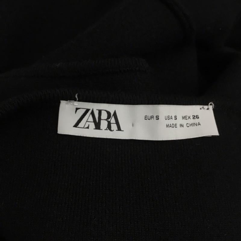 ザラ ZARA ワンピース ロングスカート S 無地 黒 / ブラック /  レディース USED 古着 中古 10124436