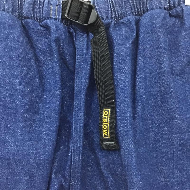 オアスロウ orSlow パンツ ショートパンツ ショートパンツ ハーフパンツ カジュアルパンツ M 無地 インディゴ / インディゴ /  メンズ USED 古着 中古 10130651