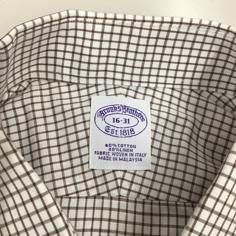 ブルックスブラザーズ BROOKS BROTHERS シャツ、ブラウス 長袖 チェック マルチカラー / マルチカラー /  メンズ USED 古着 中古 10111048