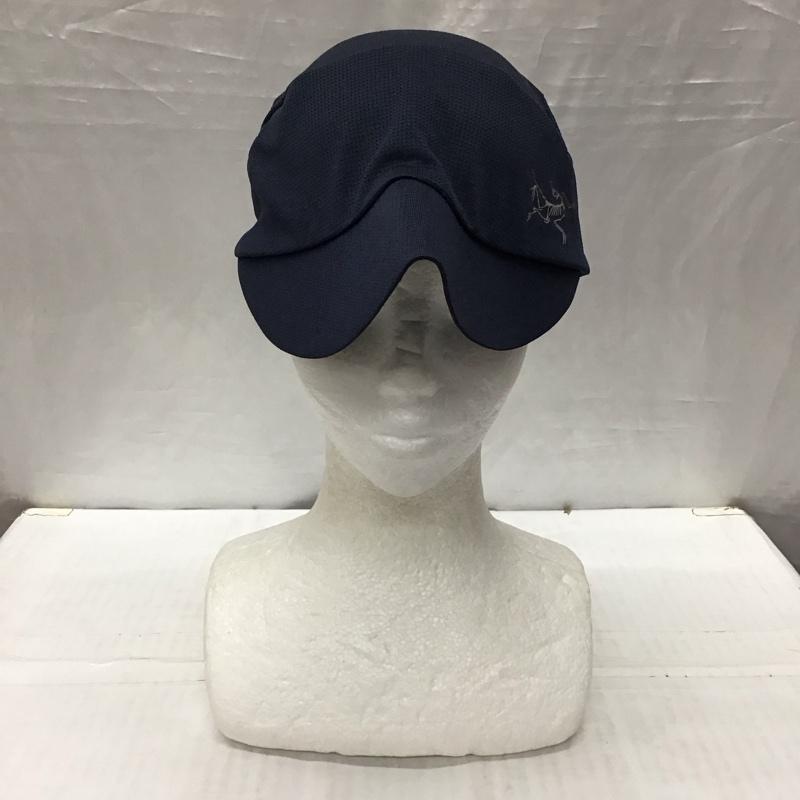 アークテリクス ARC TERYX 帽子 キャップ メッシュキャップ poco cap アウトドア ワンポイント 紺 / ネイビー /  メンズ USED 古着 中古 10120897