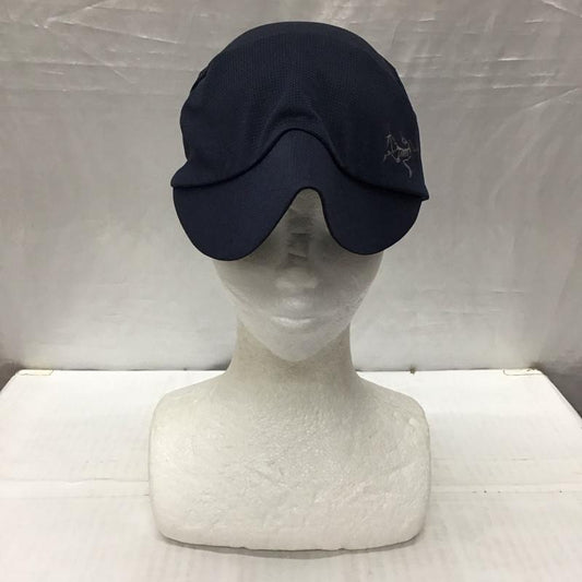 アークテリクス ARC TERYX 帽子 キャップ メッシュキャップ poco cap アウトドア ワンポイント 紺 / ネイビー /  メンズ USED 古着 中古 10120897