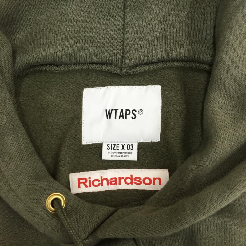 ダブルタップス WTAPS パーカー 長袖 WTAPS パーカー　202ATRID-CSM02S L カーキ / カーキ /  メンズ USED 古着 中古 10120720