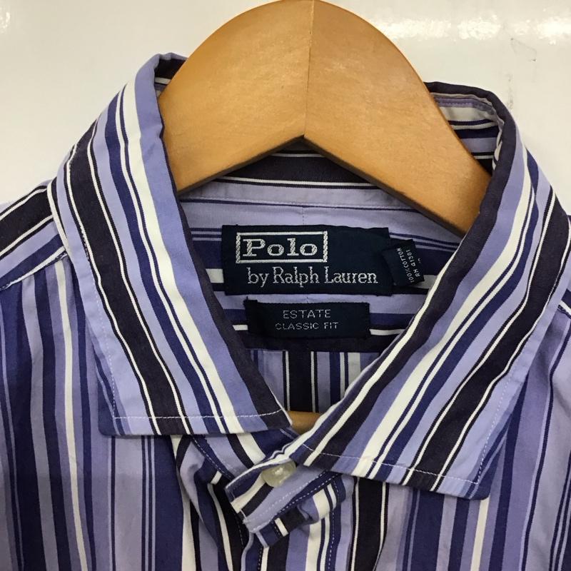 ポロバイラルフローレン Polo by RALPH LAUREN シャツ、ブラウス 長袖 長袖シャツ ストライプシャツ カラーシャツ L ストライプ マルチカラー / マルチカラー /  メンズ USED 古着 中古 10140316