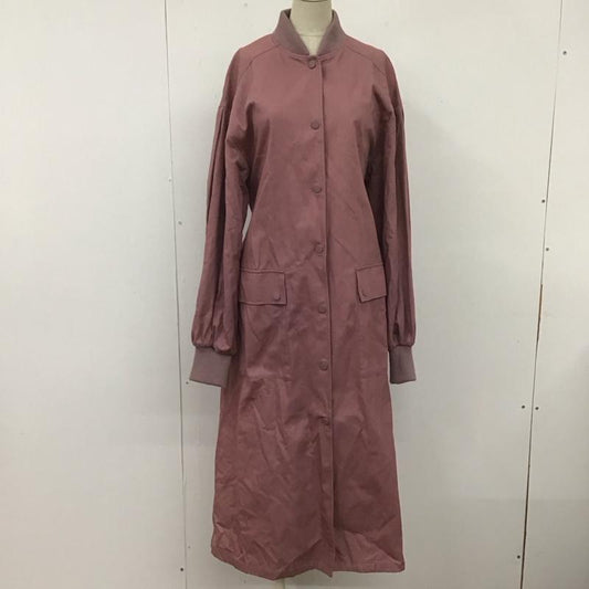 スライ SLY ジャケット、上着 ジャンパー、ブルゾン 030DSZ30-3180 OVER LONG ブルゾン FREE 無地 桃 / ピンク /  レディース USED 古着 中古 10106986