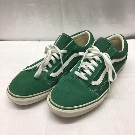 バンズ VANS スニーカー スニーカー V36CF COLORS OLD SKOOL 28.5cm 28.5cm ロゴ、文字 緑 / グリーン / X 白 / ホワイト /  メンズ USED 古着 中古 10114530