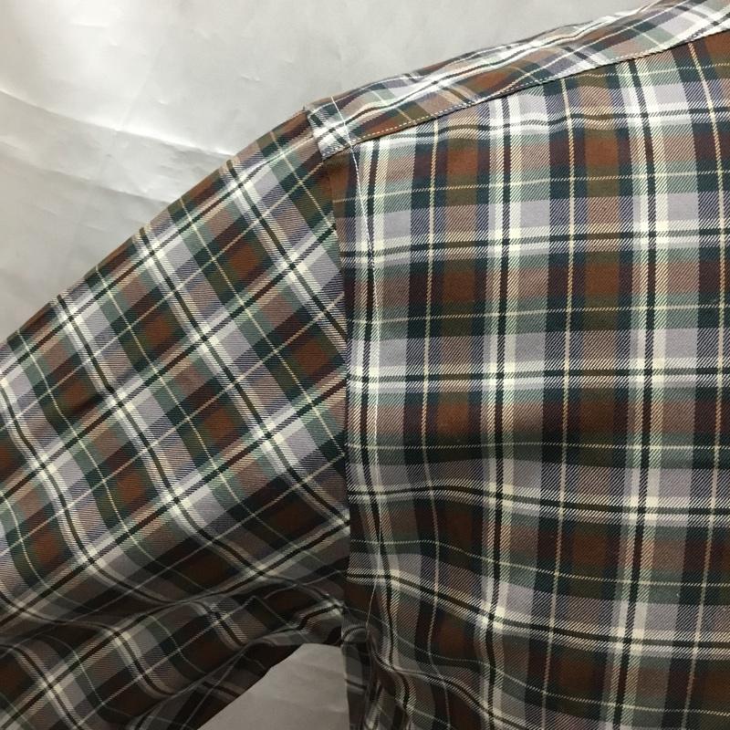 ブルックスブラザーズ BROOKS BROTHERS シャツ、ブラウス 長袖 ボタンダウンシャツ S チェック マルチカラー / マルチカラー /  メンズ USED 古着 中古 10112763