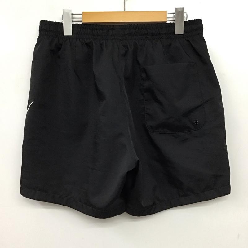ナイキ NIKE パンツ ショートパンツ ショートパンツ ハーフパンツ カジュアルパンツ L ロゴ、文字 黒 / ブラック /  メンズ USED 古着 中古 10150864