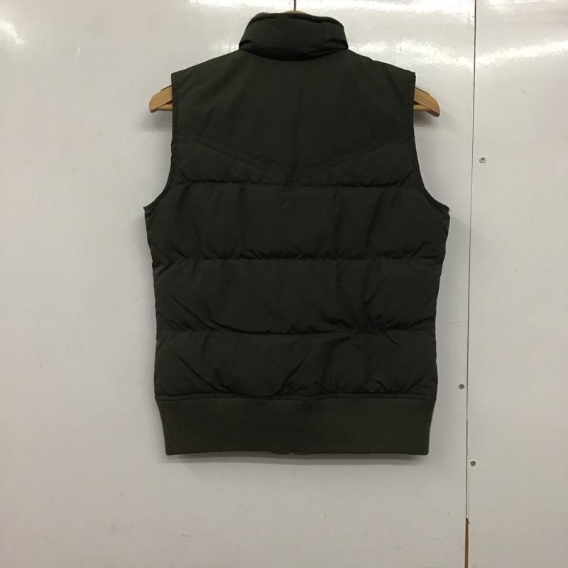 リーバイス Levi s ベスト ベスト ダウンベスト M 無地 カーキ / カーキ /  レディース USED 古着 中古 10141716