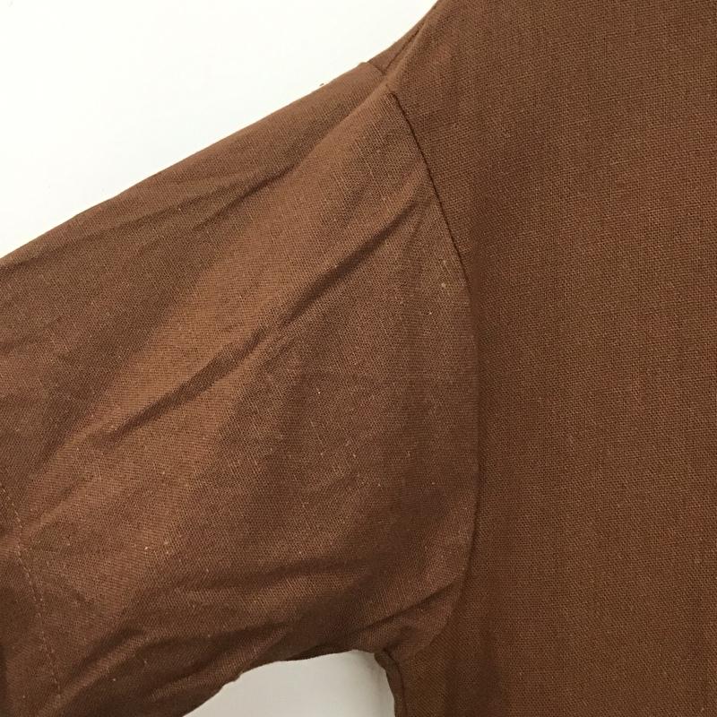 エヘカソポ ehka sopo ワンピース ロングスカート FREE 無地 茶 / ブラウン /  レディース USED 古着 中古 10131495