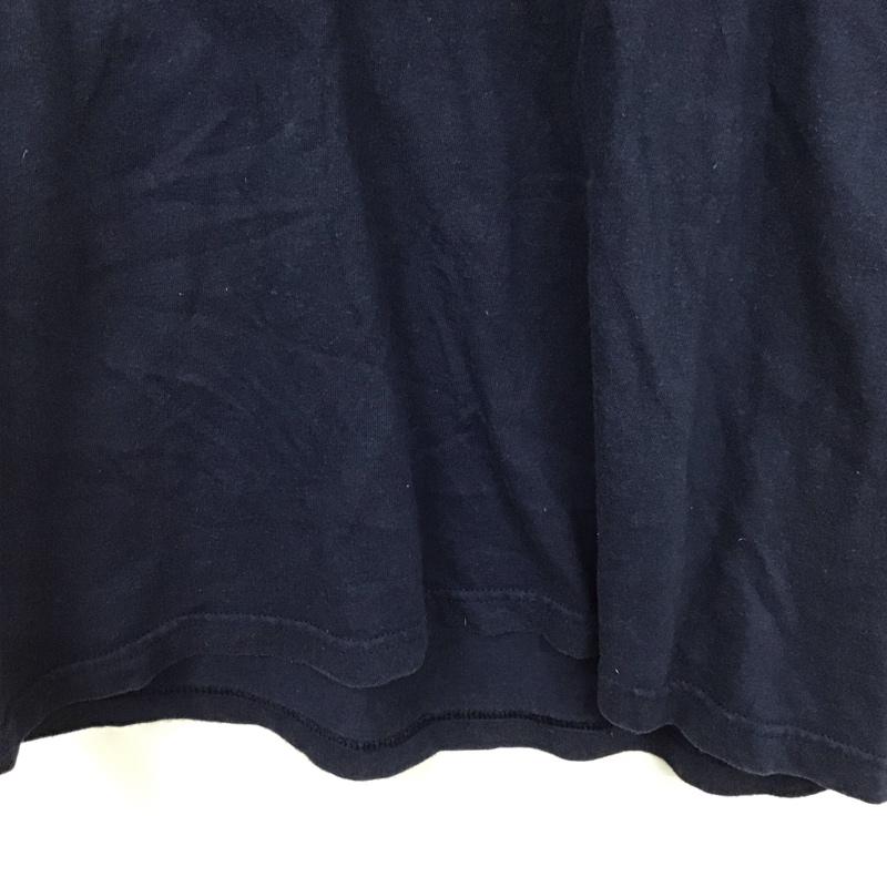 古着 USED Tシャツ 半袖 半袖カットソー プリントTシャツ クルーネックカットソー M プリント 紺 / ネイビー /  メンズ USED 古着 中古 10132418