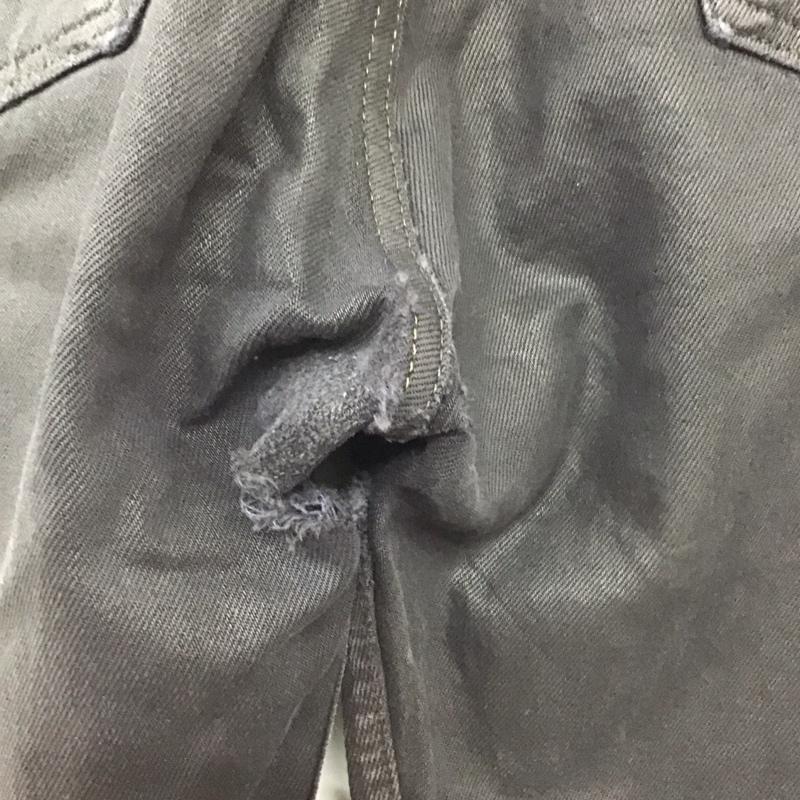 リーバイストラウスアンドコー Levi Strauss & co. パンツ デニム、ジーンズ デニムパンツ ストレートパンツ ワイドパンツ カジュアルパンツ 無地 黒 / ブラック /  メンズ USED 古着 中古 10112832