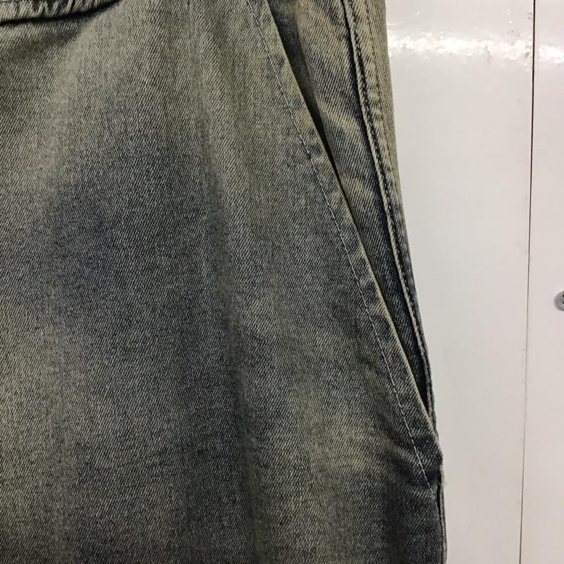 サンデーオフクラブ SUNDAYOFFCLUB パンツ デニム、ジーンズ デニムパンツ サルエルパンツ ストレッチパンツ 無地 インディゴ / インディゴ /  メンズ USED 古着 中古 10142347