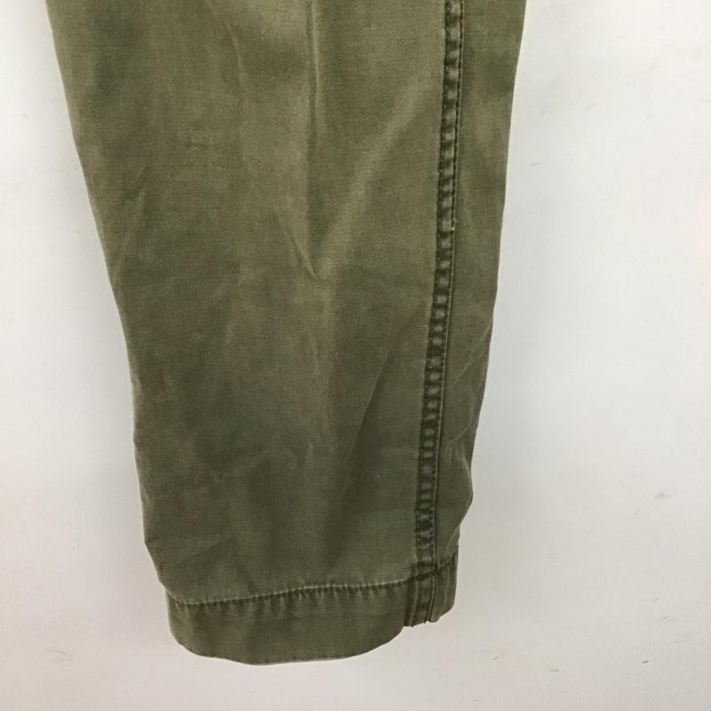 トミーヒルフィガー TOMMY HILFIGER パンツ ワークパンツ、ペインターパンツ 32インチ 無地 カーキ / カーキ /  メンズ USED 古着 中古 10146829