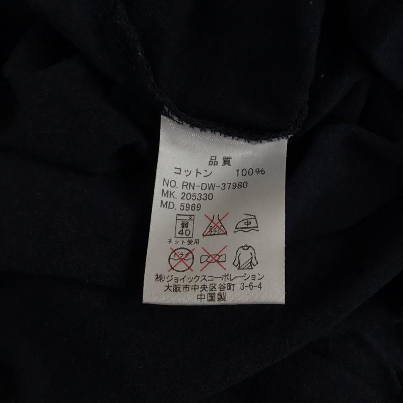 アール・ニューボールド R.NEWBOLD Tシャツ 長袖 RN-DW-37980 ロンT ロゴ プリント XL ワンポイント 紺 / ネイビー /  メンズ USED 古着 中古 10118108