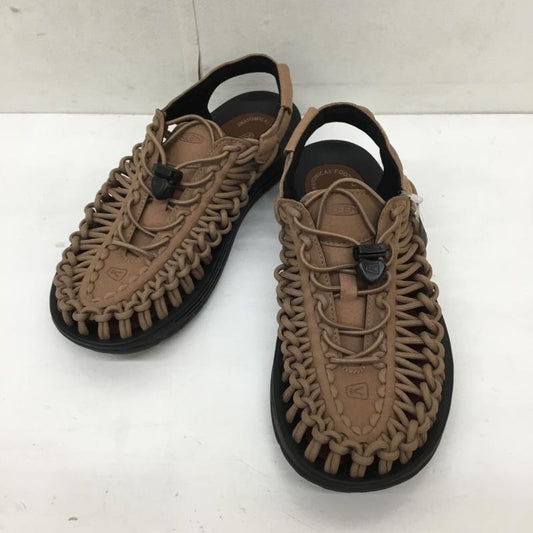 キーン KEEN サンダル サンダル KEEN UNEEK 1028870 25.0cm ロゴ、文字 茶 / ブラウン /  レディース USED 古着 中古 10135127