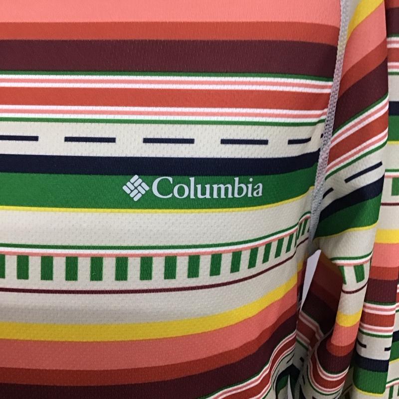 コロンビア Columbia カットソー 長袖 112 PM2929 ディマクルー M ロゴ、文字 マルチカラー / マルチカラー /  メンズ USED 古着 中古 10124959
