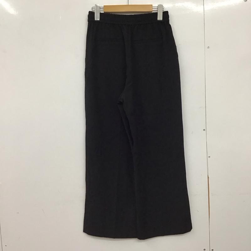 オペークドットクリップ OPAQUE.CLIP パンツ スラックス M 無地 黒 / ブラック /  レディース USED 古着 中古 10150527