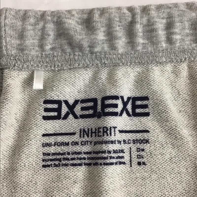 インヘリット INHERIT ボトムス ボトムス スウェットパンツ ワイドパンツ カジュアルパンツ ジャージ XL 無地 灰 / グレー /  メンズ USED 古着 中古 10112990