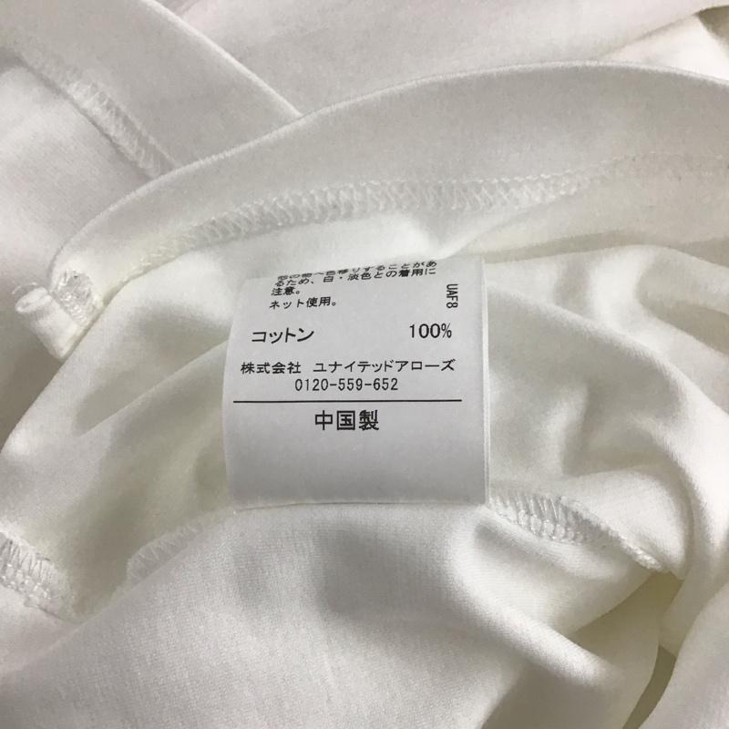 グリーンレーベルリラクシング green label relaxing Tシャツ 長袖 3212-175-3030 オーガニックポンチクルーネックTシャツ S 無地 白 / ホワイト /  メンズ USED 古着 中古 10148261