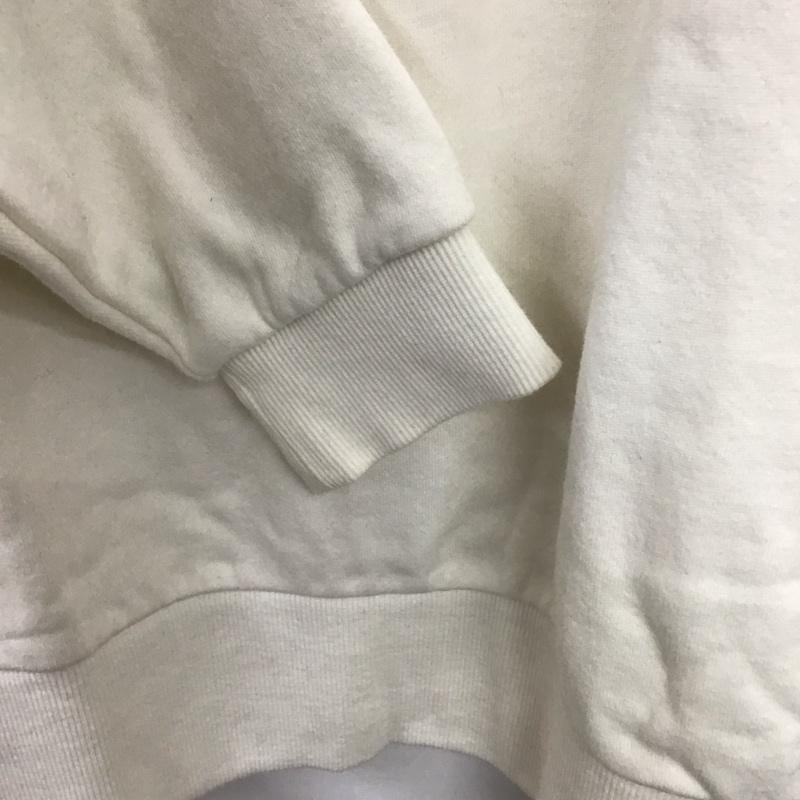 ゲス Guess トレーナー 長袖 長袖トレーナー スウェット クルーネック プルオーバー M ロゴ、文字 アイボリー / アイボリー /  メンズ USED 古着 中古 10147325