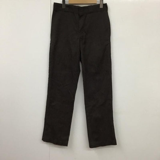 ディッキーズ Dickies パンツ ワークパンツ、ペインターパンツ ワークパンツ ワイドパンツ カジュアルパンツ 30インチ 無地 茶 / ブラウン /  メンズ USED 古着 中古 10131473