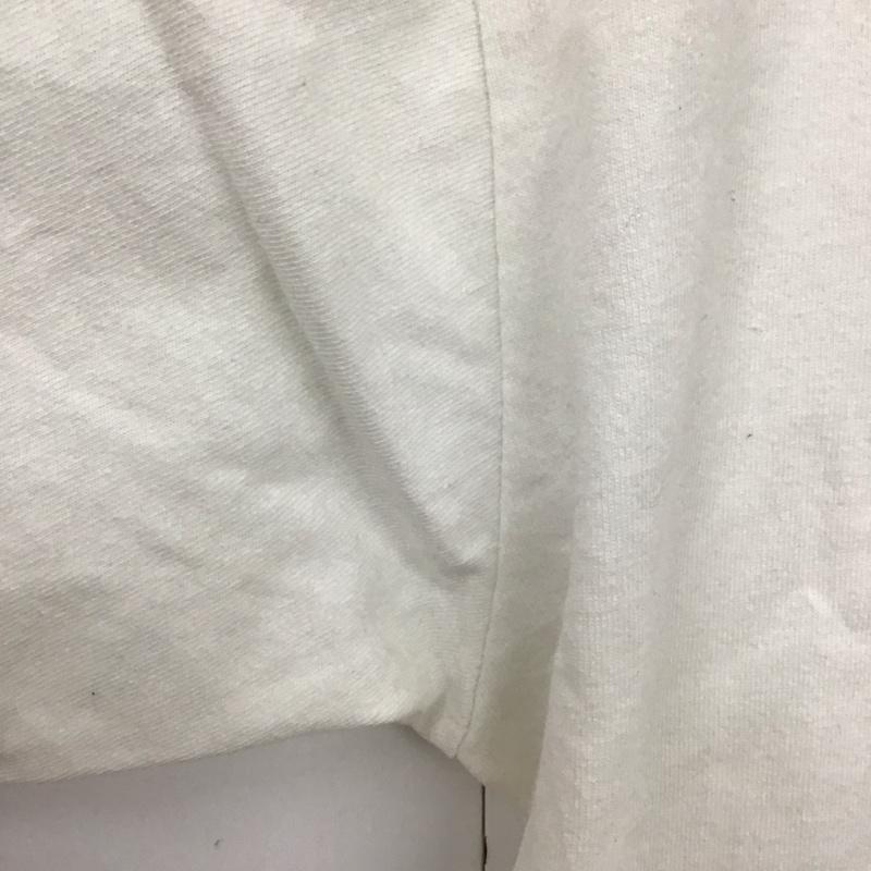 チャンピオン Champion Tシャツ 半袖 c8-r303r 半袖カットソー プリントTシャツ L ロゴ、文字 白 / ホワイト /  メンズ USED 古着 中古 10129647
