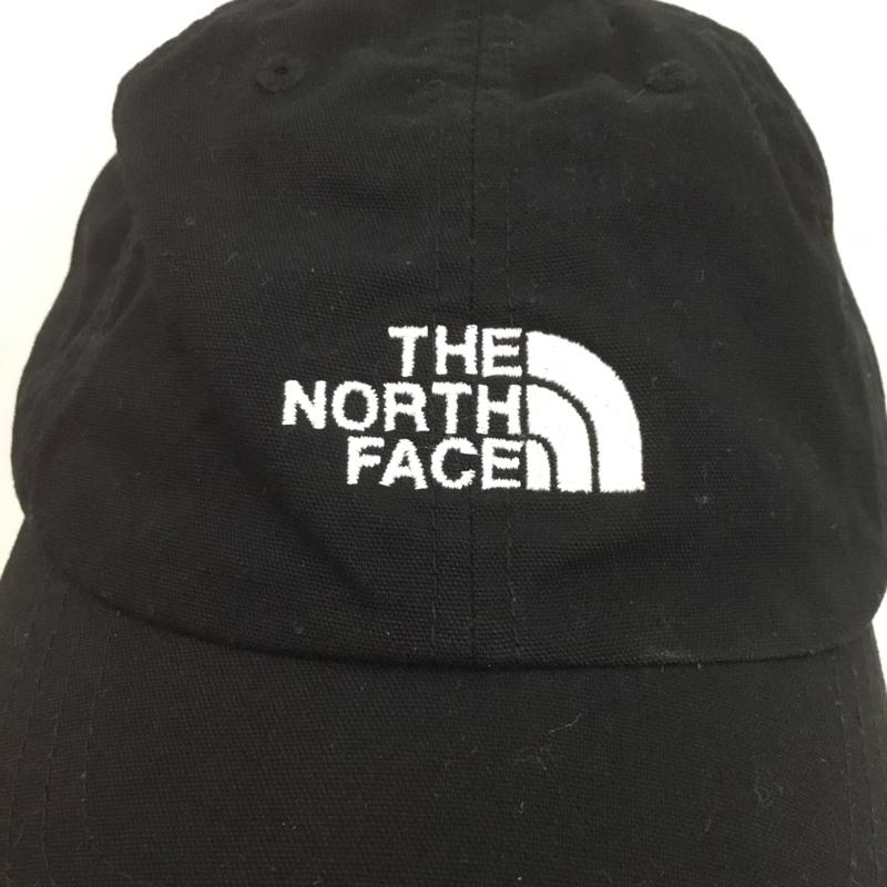 ザノースフェイス THE NORTH FACE 帽子 キャップ ロゴ、文字 黒 / ブラック /  メンズ USED 古着 中古 10132964