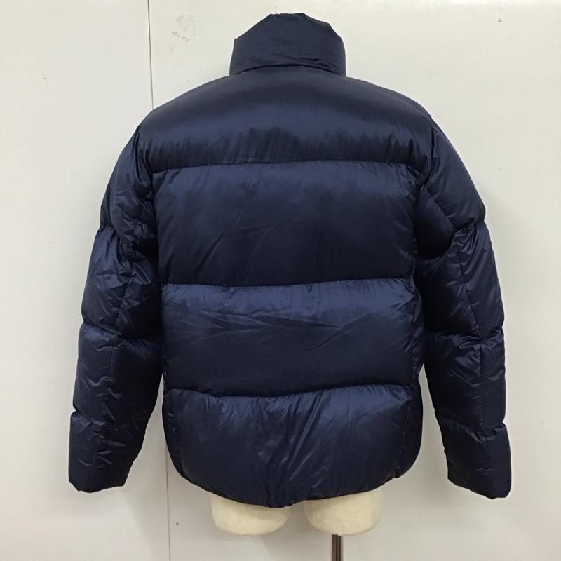 ユニクロ UNIQLO ジャケット、上着 ダウンジャケット 311-422225 ウルトラライトダウンボリュームジャケット XL 無地 紺 / ネイビー /  メンズ USED 古着 中古 10121292