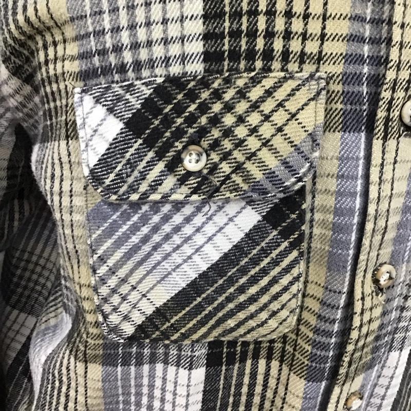 ファイブブラザー FIVE BROTHER シャツ、ブラウス 長袖 長袖シャツ チェックシャツ カラーシャツ 90s チェック マルチカラー / マルチカラー /  メンズ USED 古着 中古 10127952