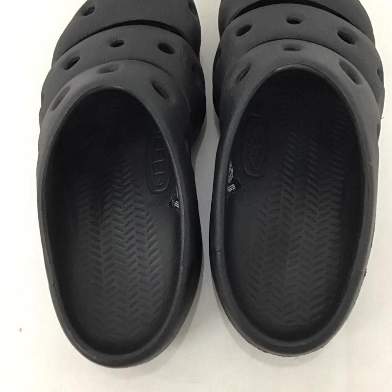 キーン KEEN サンダル サンダル 1028812 YOGUI アウトドアシューズ クロッグ 24cm 24.0cm ロゴ、文字 黒 / ブラック /  レディース USED 古着 中古 10141044