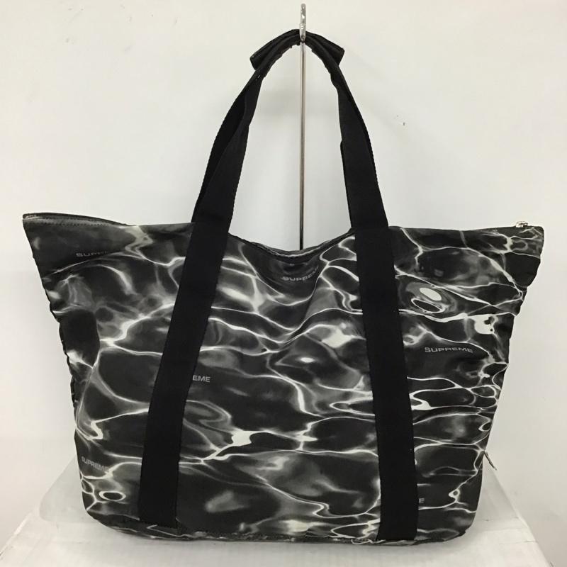 シュプリーム Supreme トートバッグ トートバッグ 17SS Ripple Packable Tote ロゴ、文字 黒 / ブラック /  メンズ USED 古着 中古 10122588