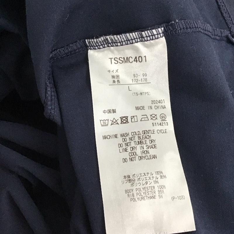 マーモット Marmot Tシャツ 半袖 tssmc401 WsMMWEmbroideryTShirts 半袖カットソー L 無地 紺 / ネイビー /  メンズ USED 古着 中古 10140751