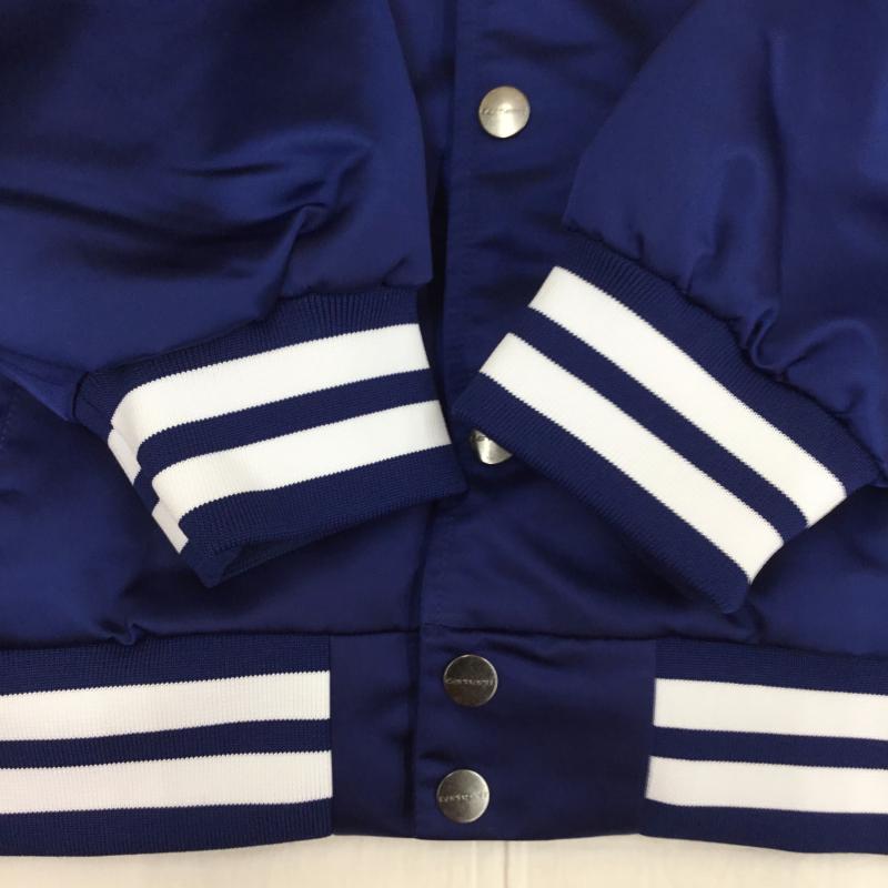 カーハートダブリューアイピー Carhartt WIP ジャケット、上着 ジャンパー、ブルゾン I032993 CLASS OF 89 BOMBER JACKET S ロゴ、文字 青 / ブルー /  メンズ USED 古着 中古 10140258