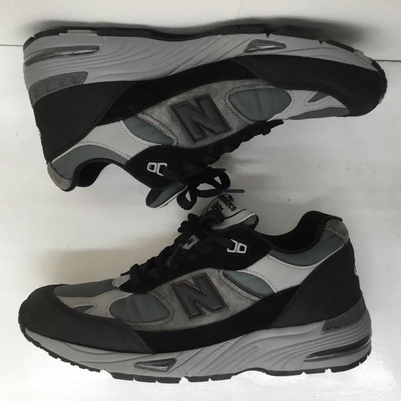 ニューバランス New Balance スニーカー スニーカー M991WTR US：9.5 ロゴ、文字 黒 / ブラック / X 灰 / グレー /  メンズ USED 古着 中古 10105899