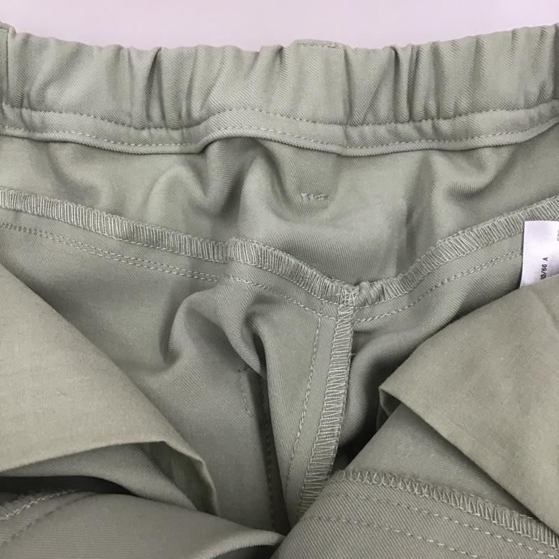 エヘカソポ ehka sopo パンツ スラックス 1405597 センタープレスパンツ FREE 無地 薄緑 / ライトグリーン /  レディース USED 古着 中古 10112427